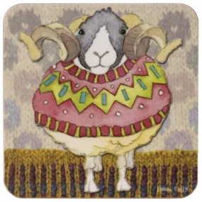 コースター Sheep in Sweaters 1