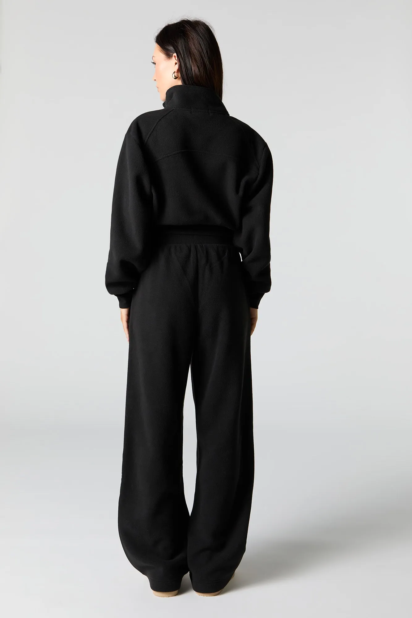 Active Polar Fleece Wide Leg Pant