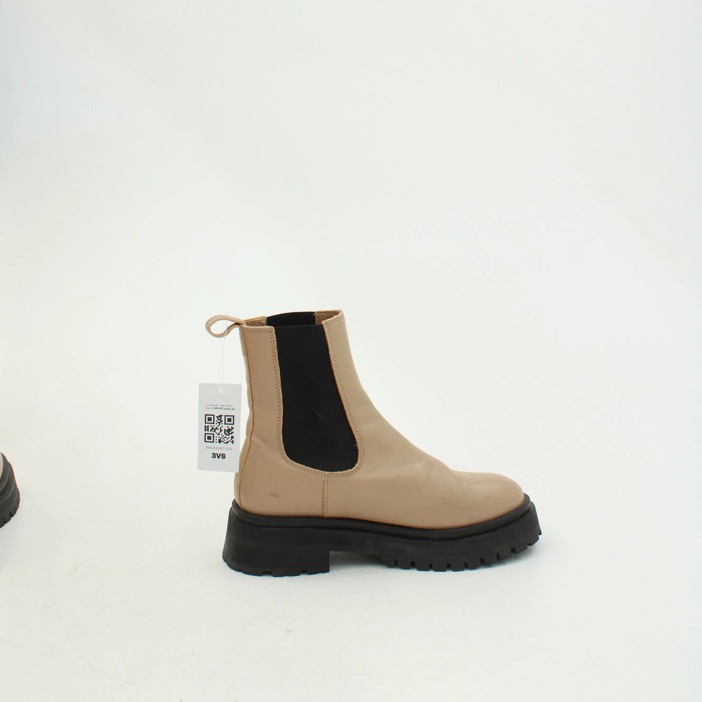 & Other Stories Women's Boots UK 4.5 Brown 100% Other