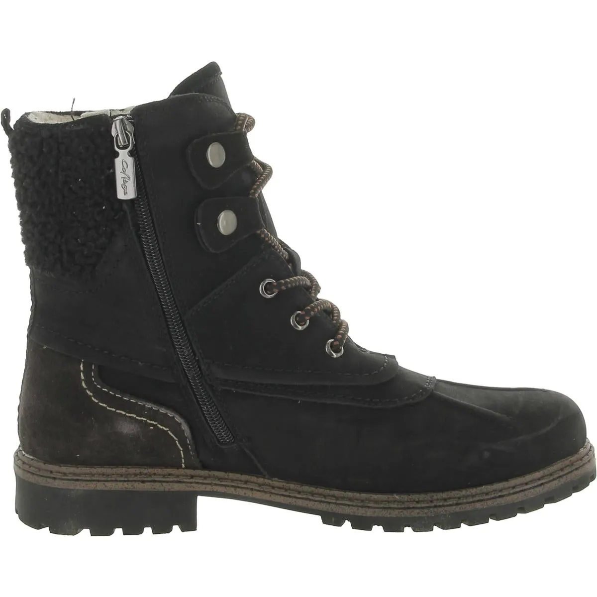 Aqua College Womens Leather Warm Winter & Snow Boots