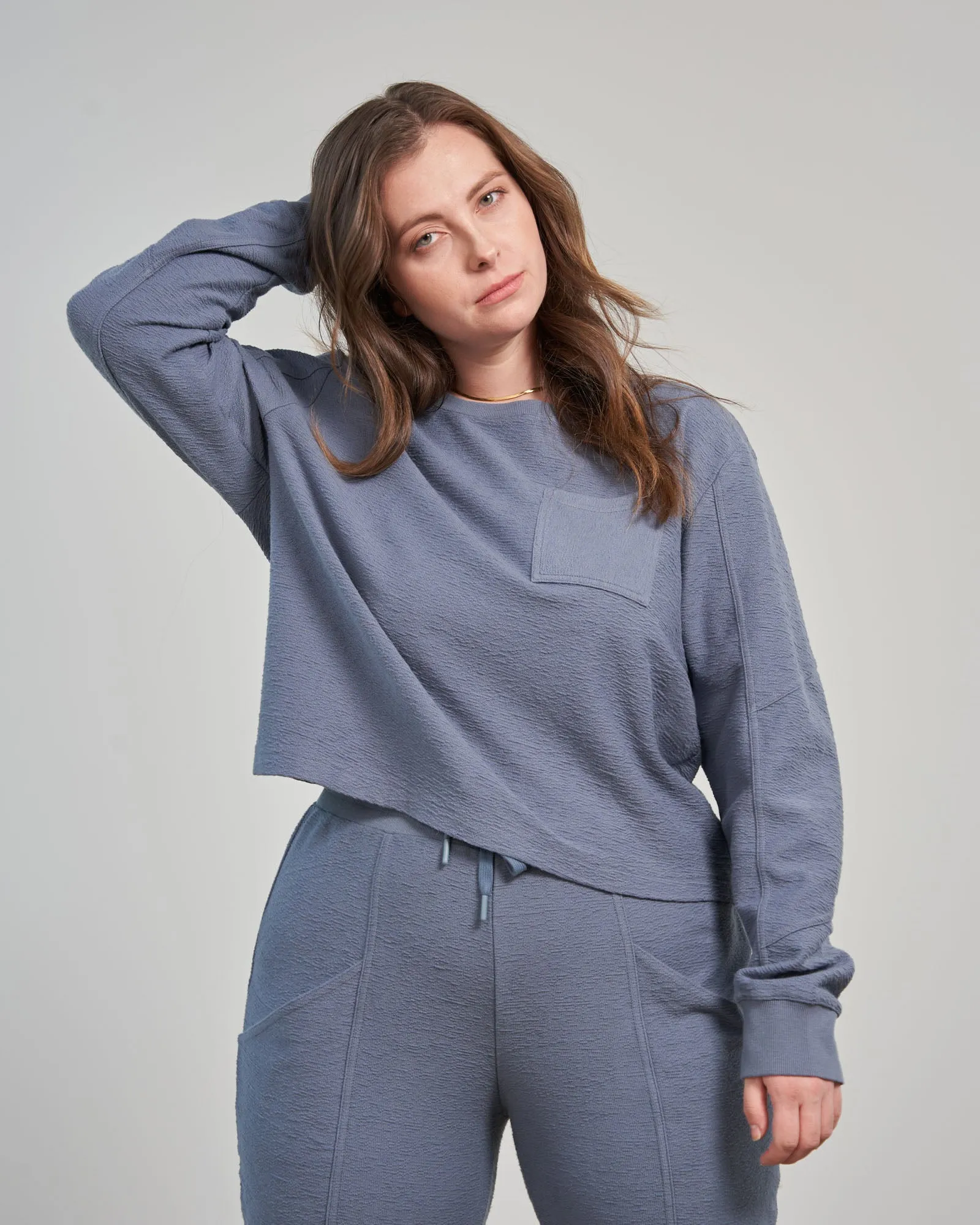 EcoKnit Seamed Sweatshirt