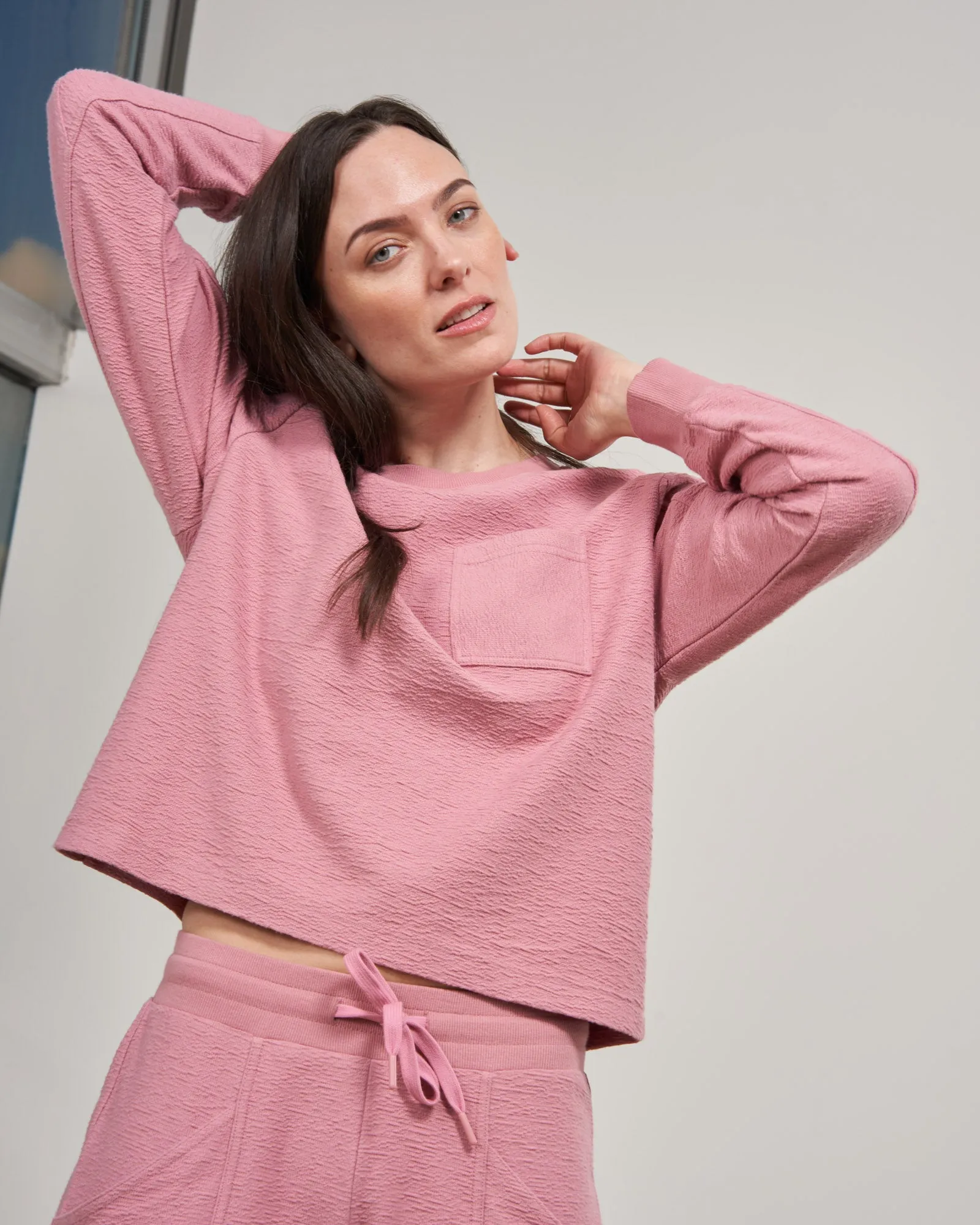 EcoKnit Seamed Sweatshirt