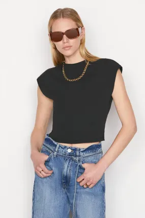 Frame - Cropped Mock Neck Top