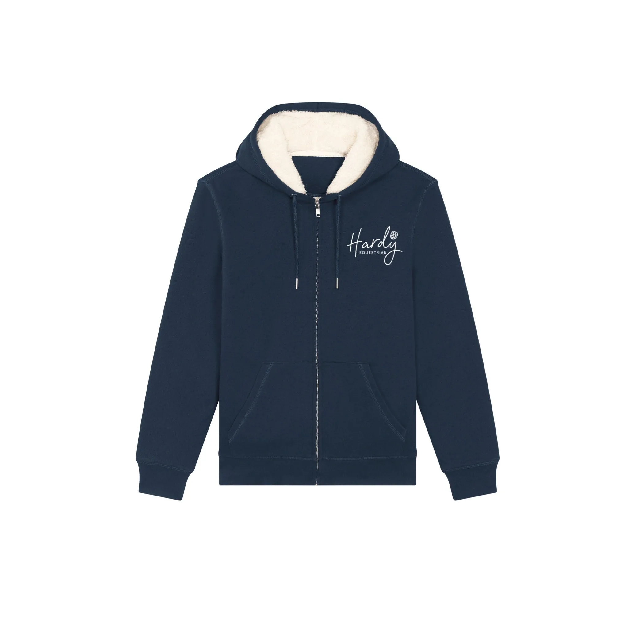 Hardy Equestrian Women's Zip Cosy Hoodie Grey