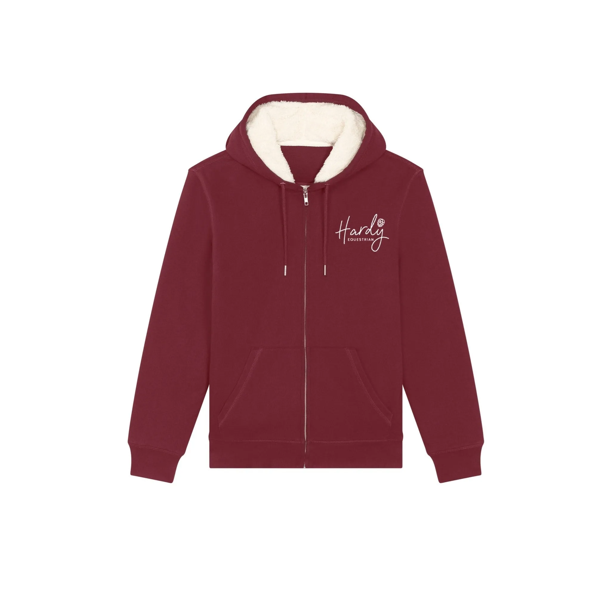 Hardy Equestrian Women's Zip Cosy Hoodie Grey