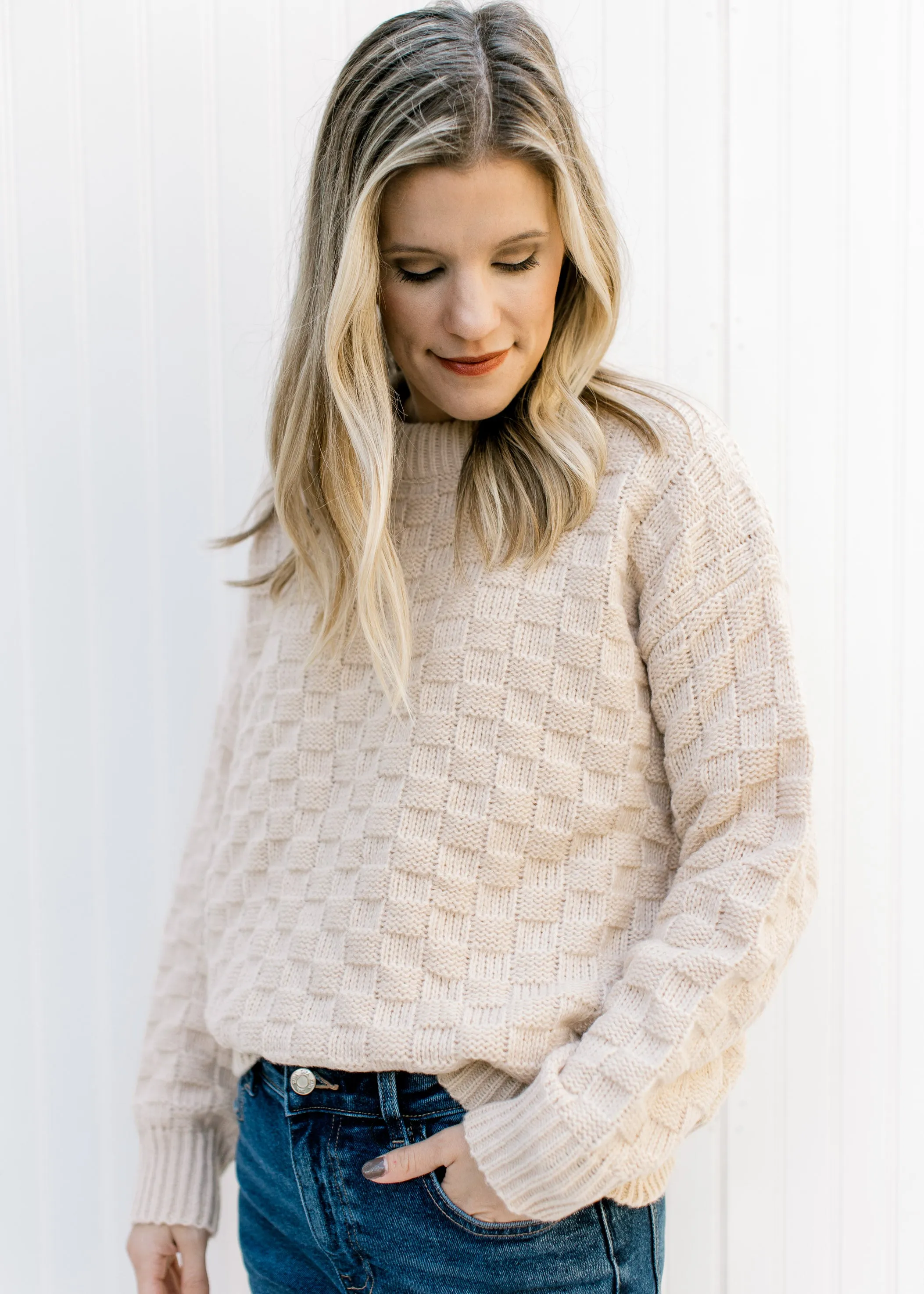 Honey Textured Sweater