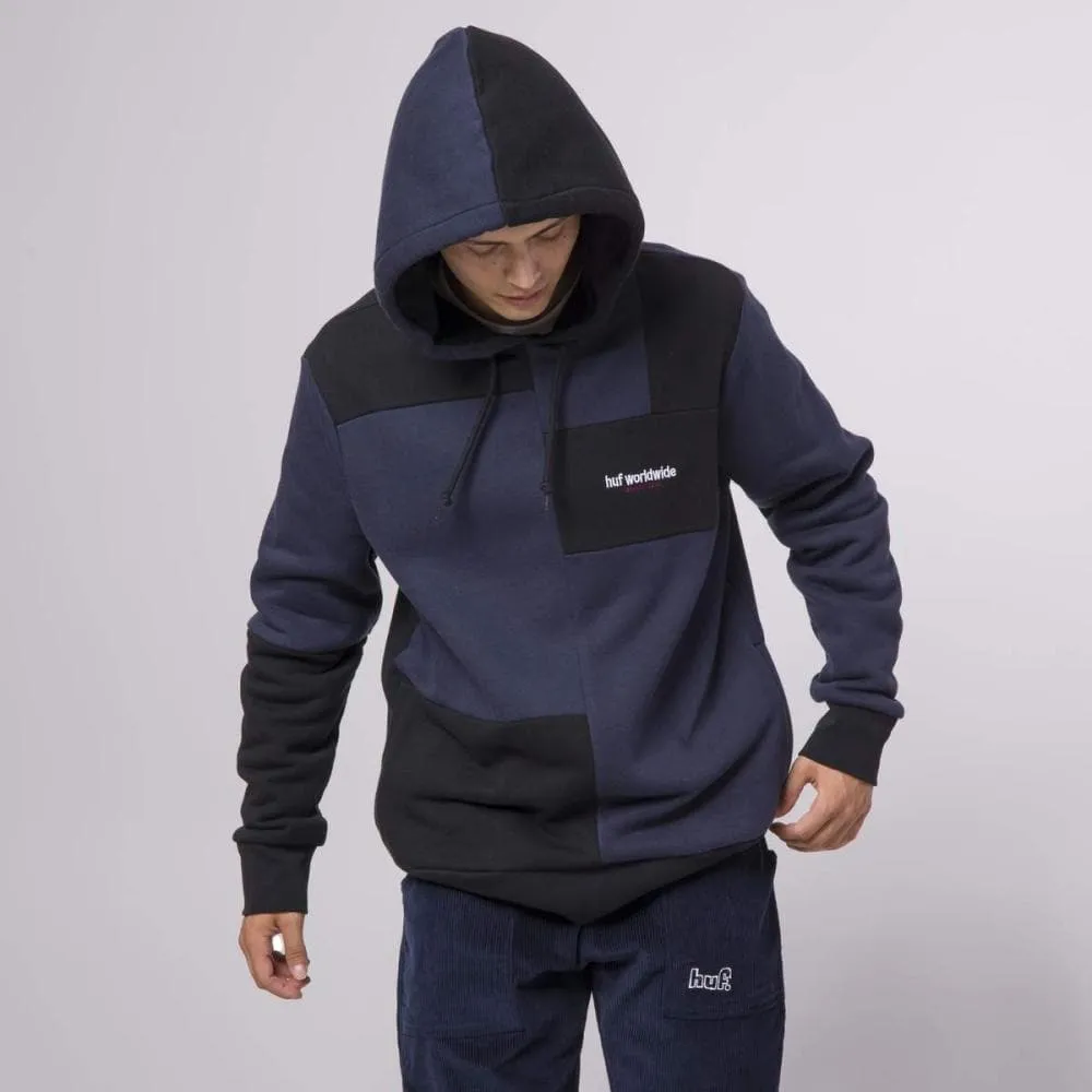 HUF ARRAY P/O HOODIE-NAVY BLAZER