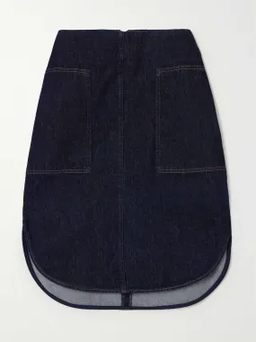 Organic denim skirt