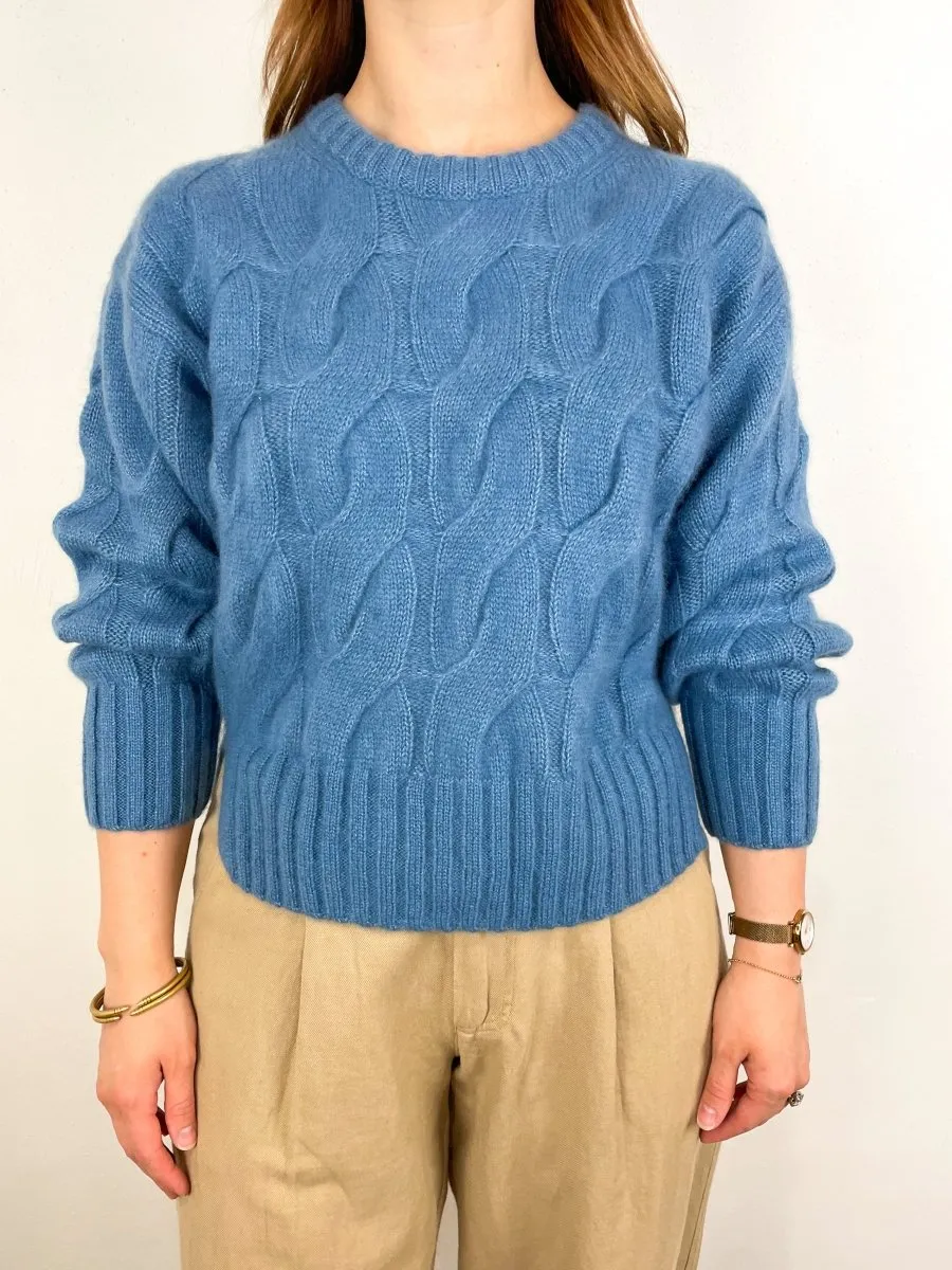 Rd Sweater in Blue Fog